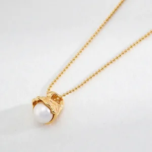 Natural Pearl Necklace Detachable