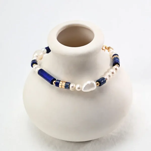 Bamboo Segment Shell Bracelet 01