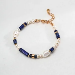 Bamboo Segment Shell Bracelet 02