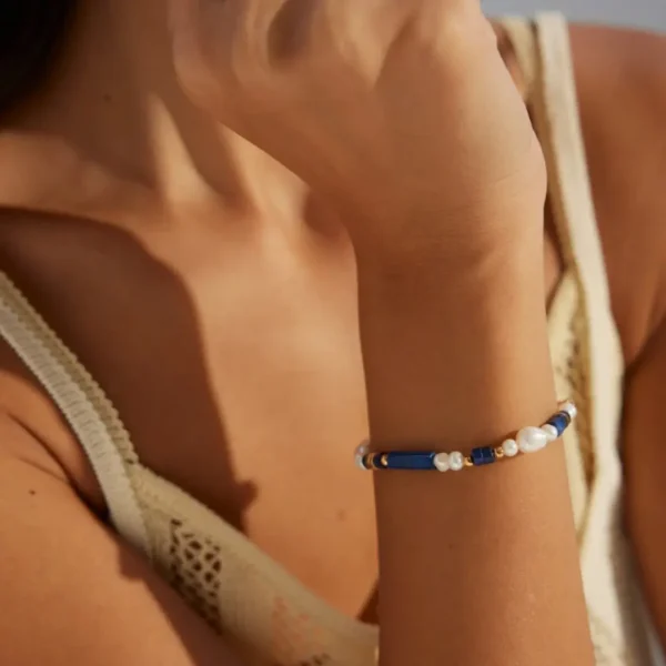 Bamboo Segment Shell Bracelet 03