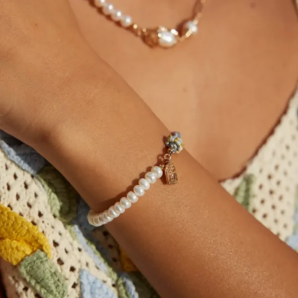 Chinese-Style Natural Pearl Bracelet 03