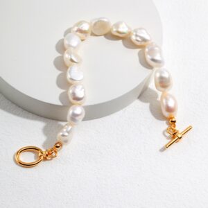 French Baroque Pearl Bracelet 02 french-baroque-pearl -bracelet-02