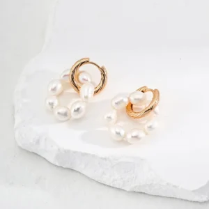 Moonlight Elegance Pearl Earrings Drops 01