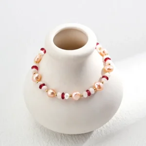 Mother-of-Pearl Ruby Bracelet 02 Mother-of-Pearl Ruby Bracelet 02