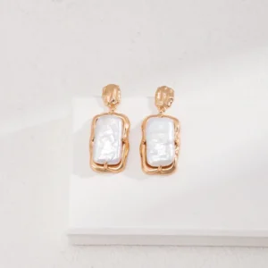 Natural Pearl Earring Drops 01