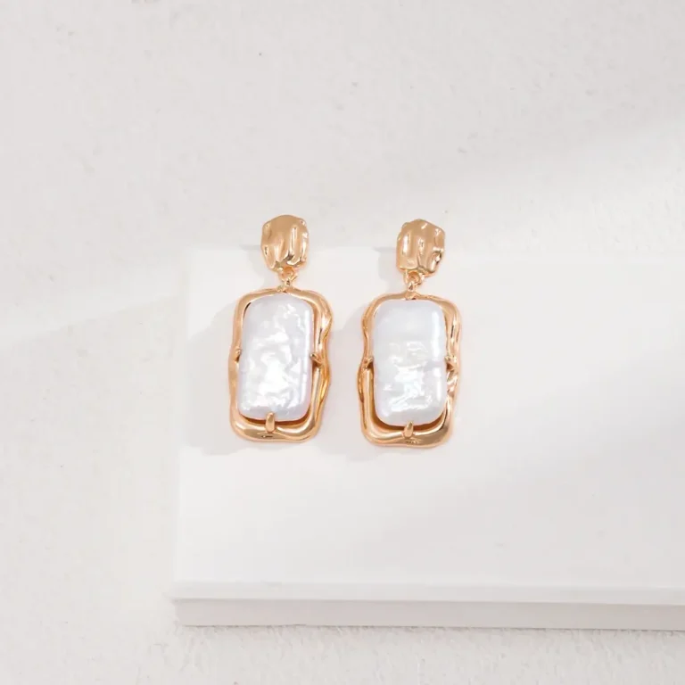 Natural Pearl Earring Drops 01