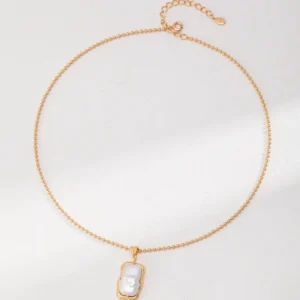 Natural Pearl Necklace 01