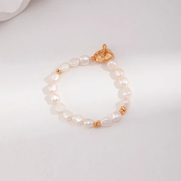 Nature’s Art Baroque Pearl Bracelet 01