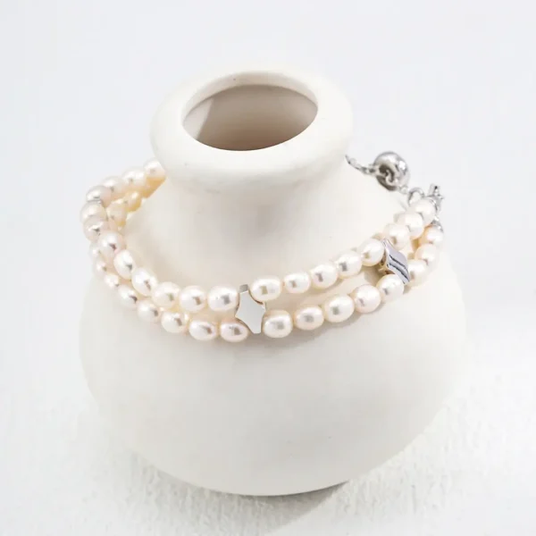 S925 Natural Pearl Bracelet 02