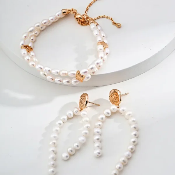 S925 Natural Pearl Bracelet 03