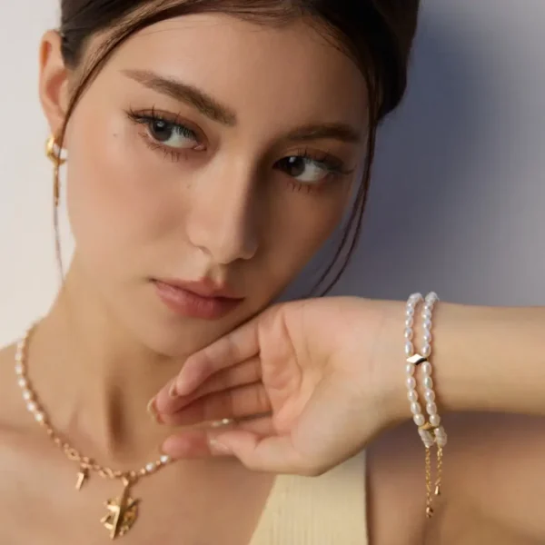 S925 Natural Pearl Bracelet 04