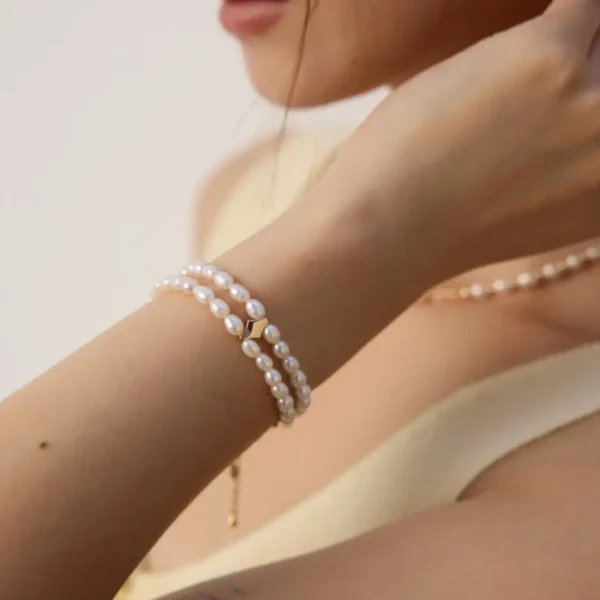 S925 Natural Pearl Bracelet 06