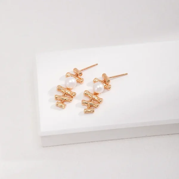 Sterling Silver Pearl Earrings 02