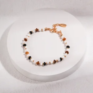 Sterling Silver Tiger's Eye Bracelet